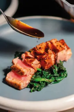 Tataki de saumon