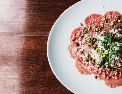 Carpaccio de boeuf