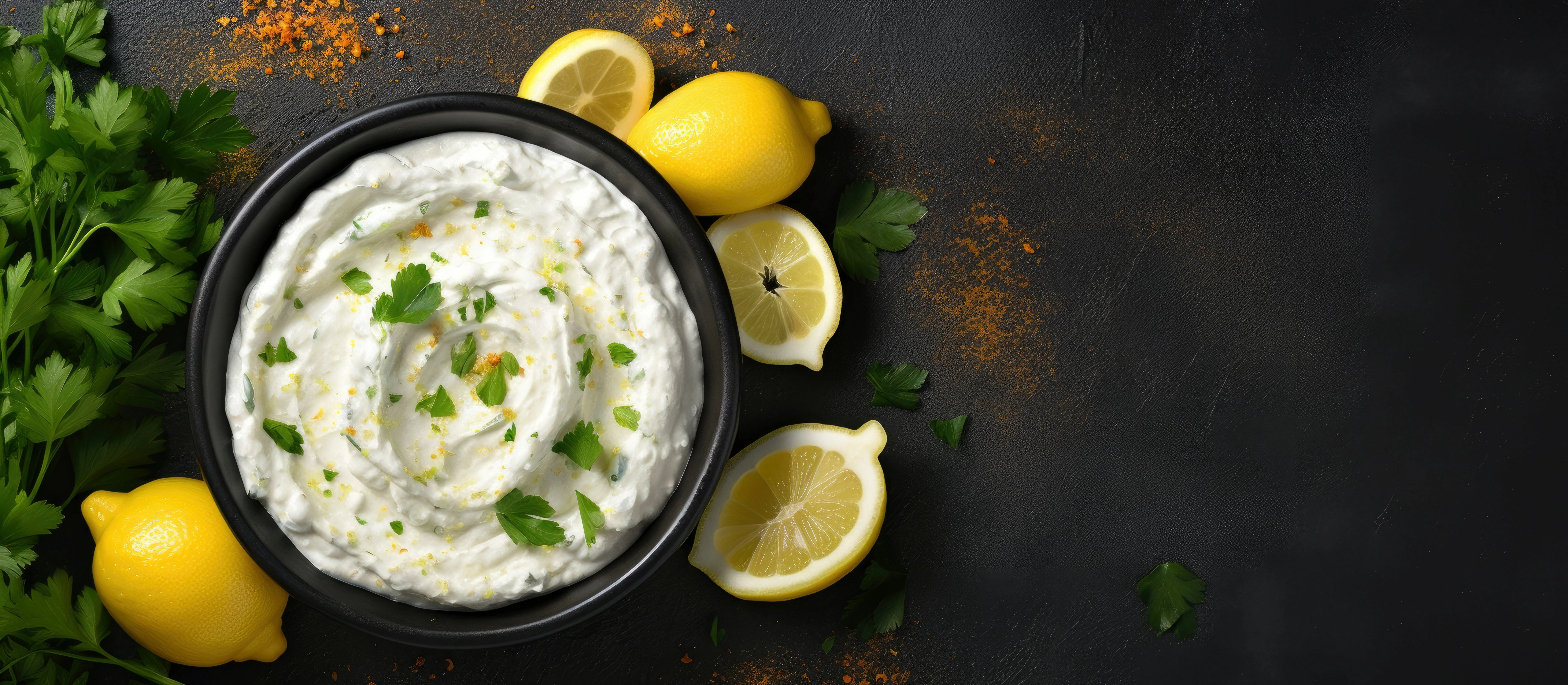 Tartinade de feta au citron