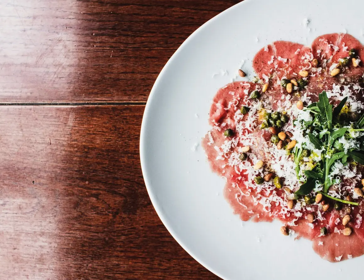 Carpaccio de boeuf