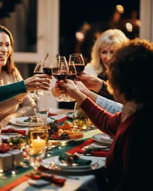 Accords mets et vins de fêtes