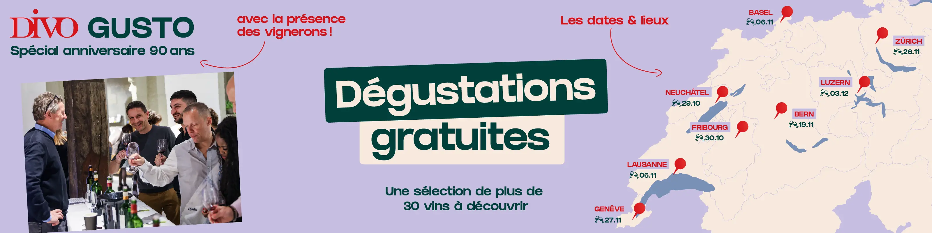 Dégustations Gratuites