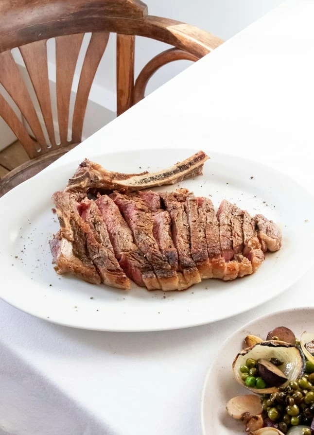 Gegrilltes Rindskotelett